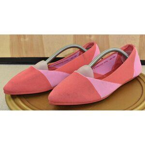 Skechers Cleo Point Washable Knit Women's Shoes Size 8.5 Red/Pink Comfort Flats